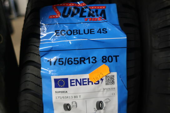 2 stk. dæk SUPERIA 175/65R13 80T