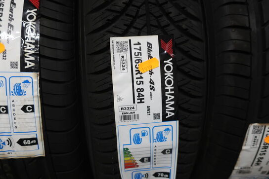 11 stk. dæk YOKOHAMA 