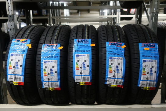 5 stk. dæk SUPERIA 175/65R14 82T