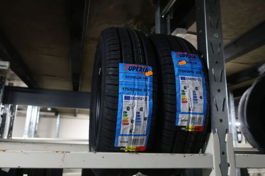 2 stk. dæk SUPERIA 175/65R14 82T