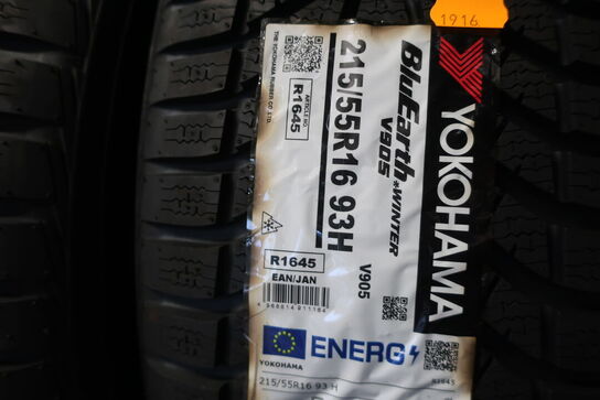 3 stk. dæk YOKOHAMA 215/55R16 93H