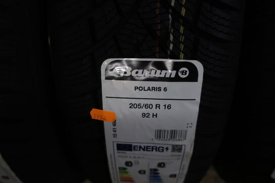 3 stk. dæk BARUM 205/60 R 16 92 H