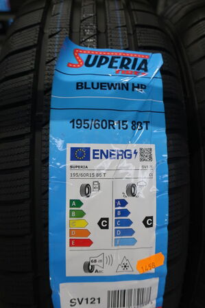 4 stk. dæk SUPERIA 195/60R15 88T