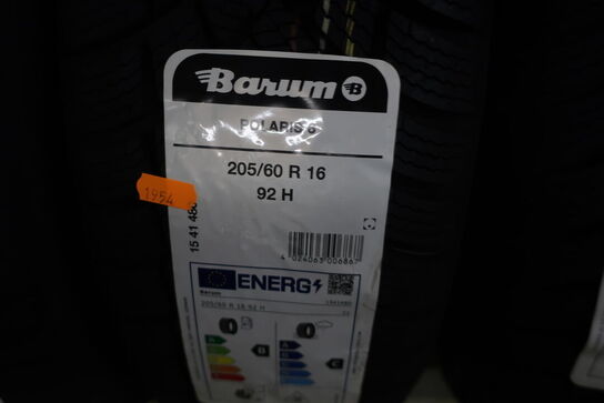 3 stk. dæk BARUM 205/60 R 16 92 H