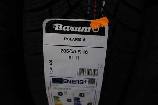 4 stk. dæk BARUM 205/55R 16 91 H