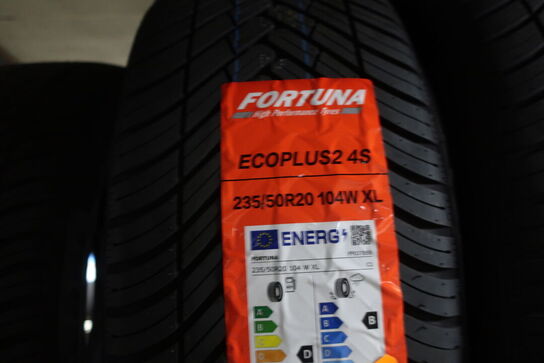 2 stk. dæk FORTUNA 235/50R20 104W XL