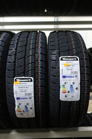 2 stk. dæk BARUM 215/65R 16C