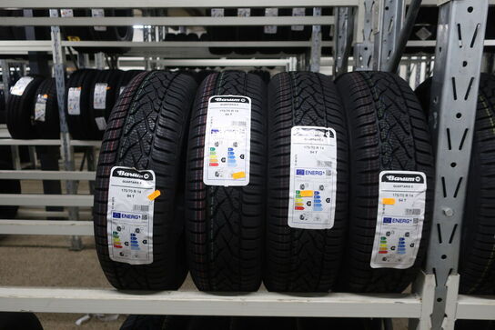 4 stk. dæk BARUM 175/70 R 14 84T