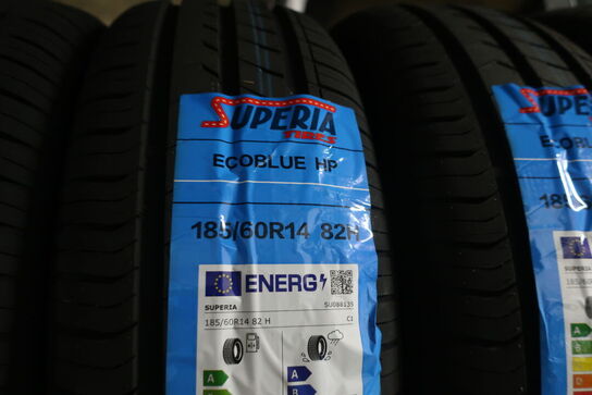 4 stk. dæk SUPERIA 185/60R14 82H