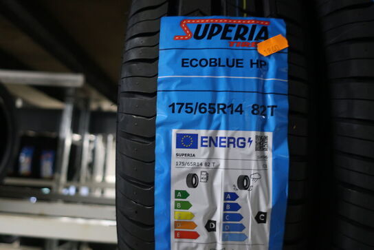 2 stk. dæk SUPERIA 175/65R14 82T