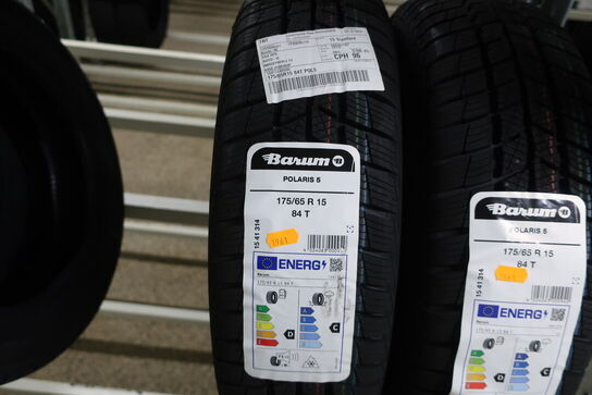 2 stk. dæk BARUM 175/65R 15 84T