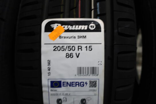4 stk. dæk BARUM 205/50 R 15 86V