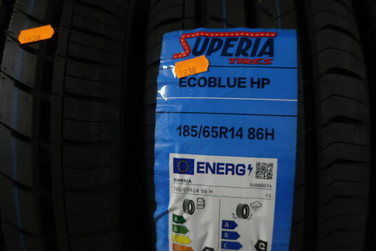 3 stk. dæk SUPERIA 185/65R14 86H