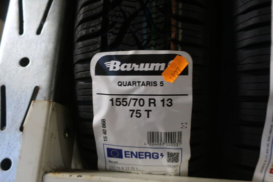 3 stk. dæk BARUM 155/70 R 13 75T