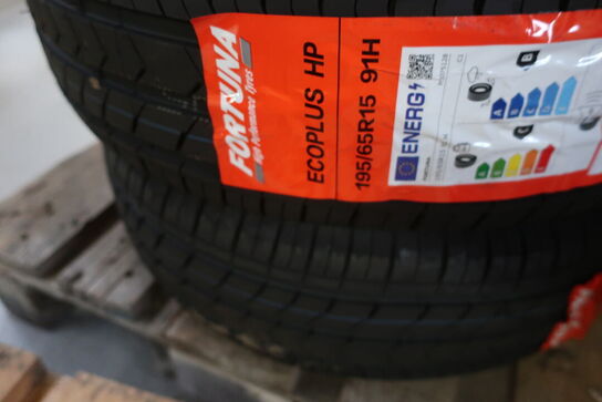 2 stk. dæk FORTUNA 195/65R15 91H