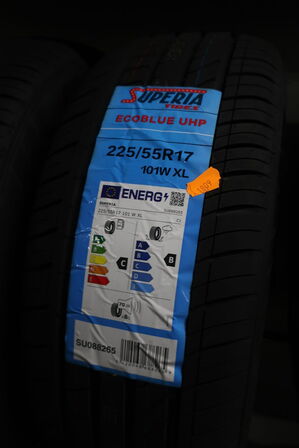 4 stk. dæk SUPERIA 225/55R17 101W XL 
