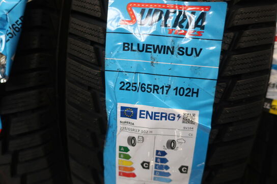4 stk. dæk SUPERIA 225/65R17 102H