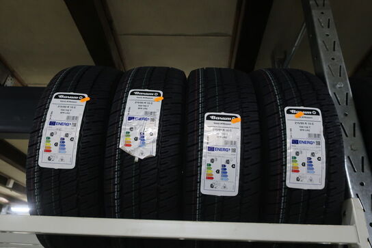 4 stk. dæk BARUM 215/65 R 15 C