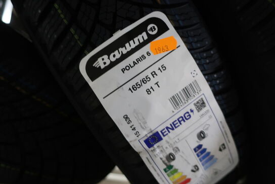 4 stk. dæk BARUM 165/65 R 15 81 T