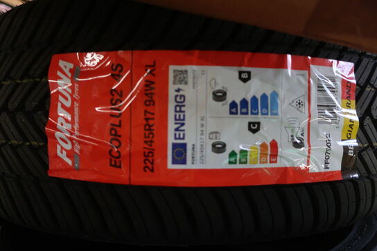 6 stk. dæk FORTUNA 225/45R17 94W XL