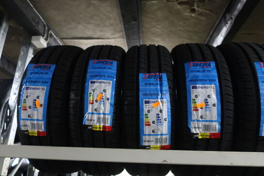 4 stk. dæk SUPERIA 185/60R14 82H