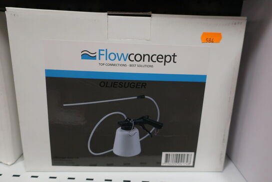 Sprøjte, oliesuger samt bremseudlufter