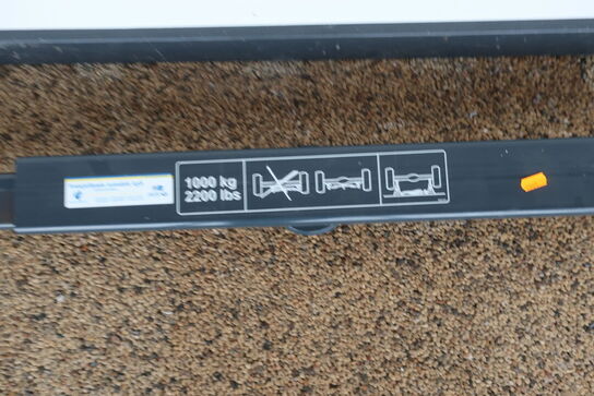 Løfteåg til donkraft samt 3 stk. jackstands