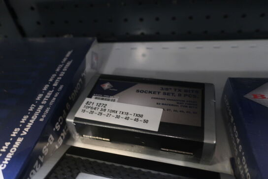 3 stk. topnøglesæt BATO 