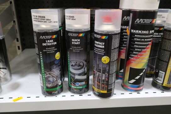 Diverse markeringsspray m.v. 