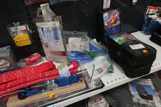 Sikringer, ledninger, stroppe m.v.