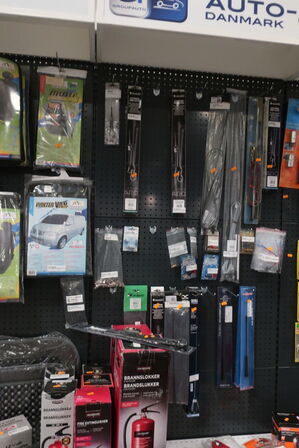 Sædeovertræk, pulverslukkere m.v. 