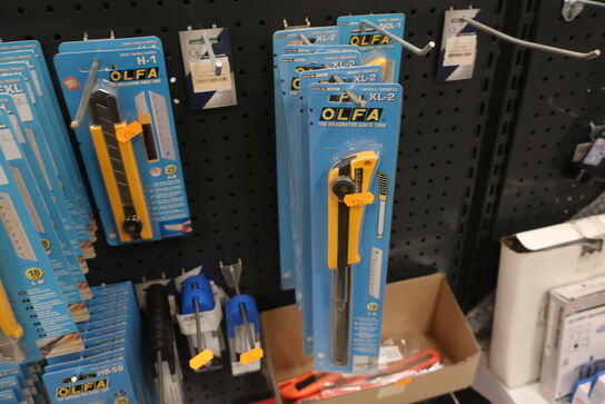 Knive samt knivblade