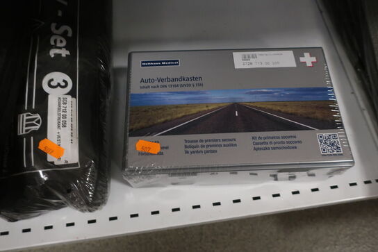 Sædeovertræk, pulverslukkere m.v. 