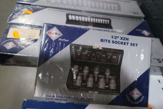 2 stk. topnøglesæt BATO