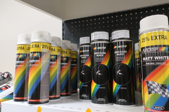 Fælgespray samt maling MOTIP