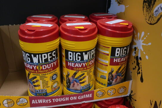 22 stk. renseservietter BIG WIPES 