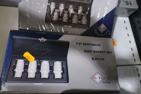 2 stk. topnøglesæt BATO