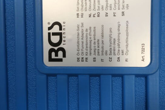 Oliepåfyldningstragtsæt BGS