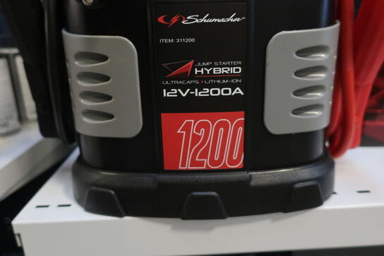 Batteribooster SCHUMACHER 12V-1200A