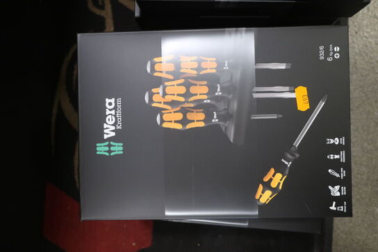 10 sæt skruetrækkere WERA