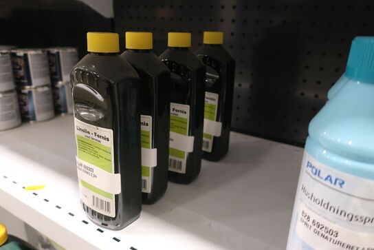 Rensebenzin, linolie samt husholdningssprit