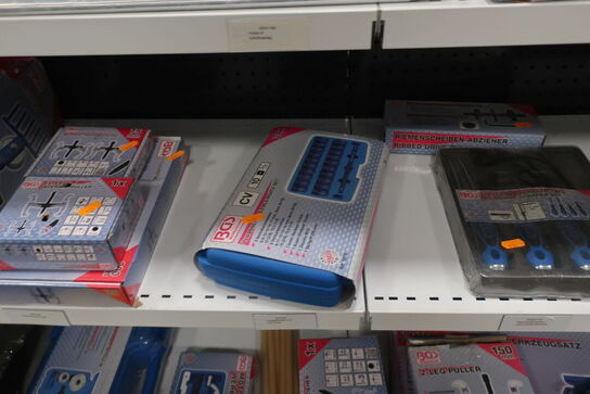 Værktøjsholdere, nitteværktøj, aftrækkere m.v. 