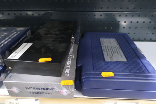 3 stk. topnøglesæt BATO 