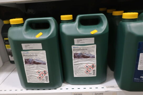 Rensebenzin samt acetone 