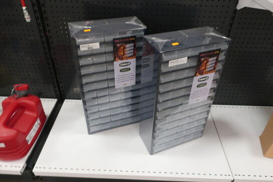 2 stk. sorteringsreoler 