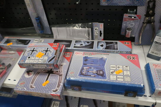 Aftrækkere, tænger m.v. BGS