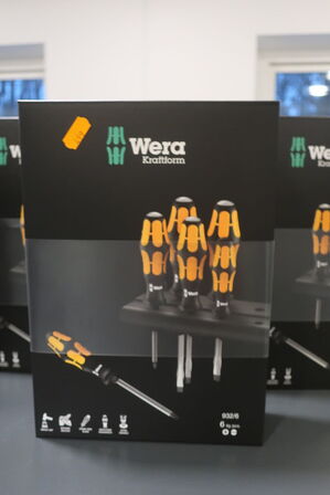 7 sæt skruetrækkere WERA