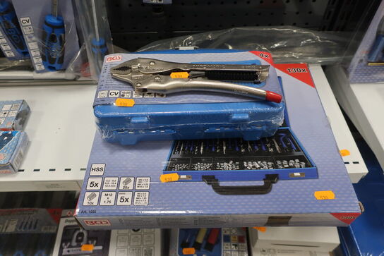 Tænger, slagtoppe, aftrækkere m.v. 