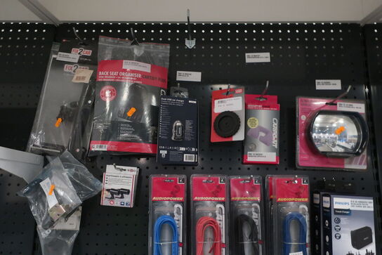 Sikringer, ledninger, stroppe m.v.