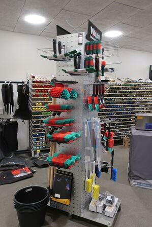 Bøster m.v samt reol VIKAN 